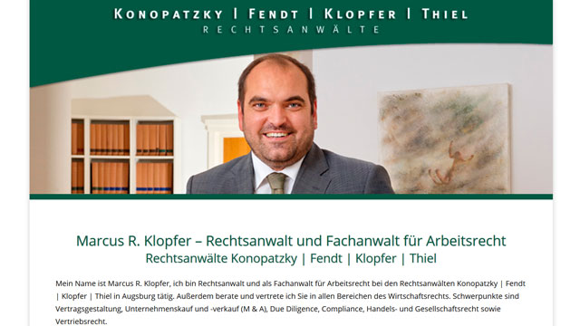 Fachanwalt für Arbeitsrecht Augsburg – Referenz