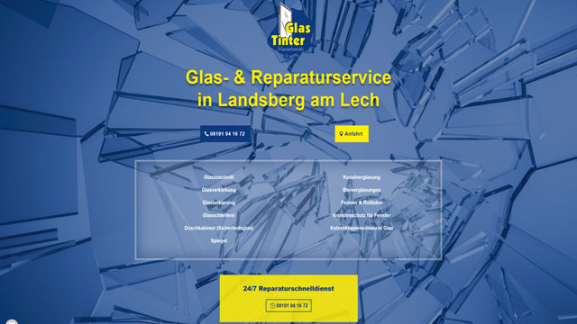 Glas Tinter – Glas-Reparaturservice – Referenz