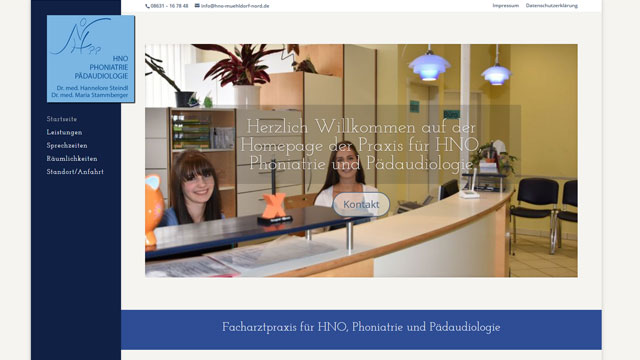Facharztpraxis für HNO, Phoniatrie & Pädaudiologie – Referenz
