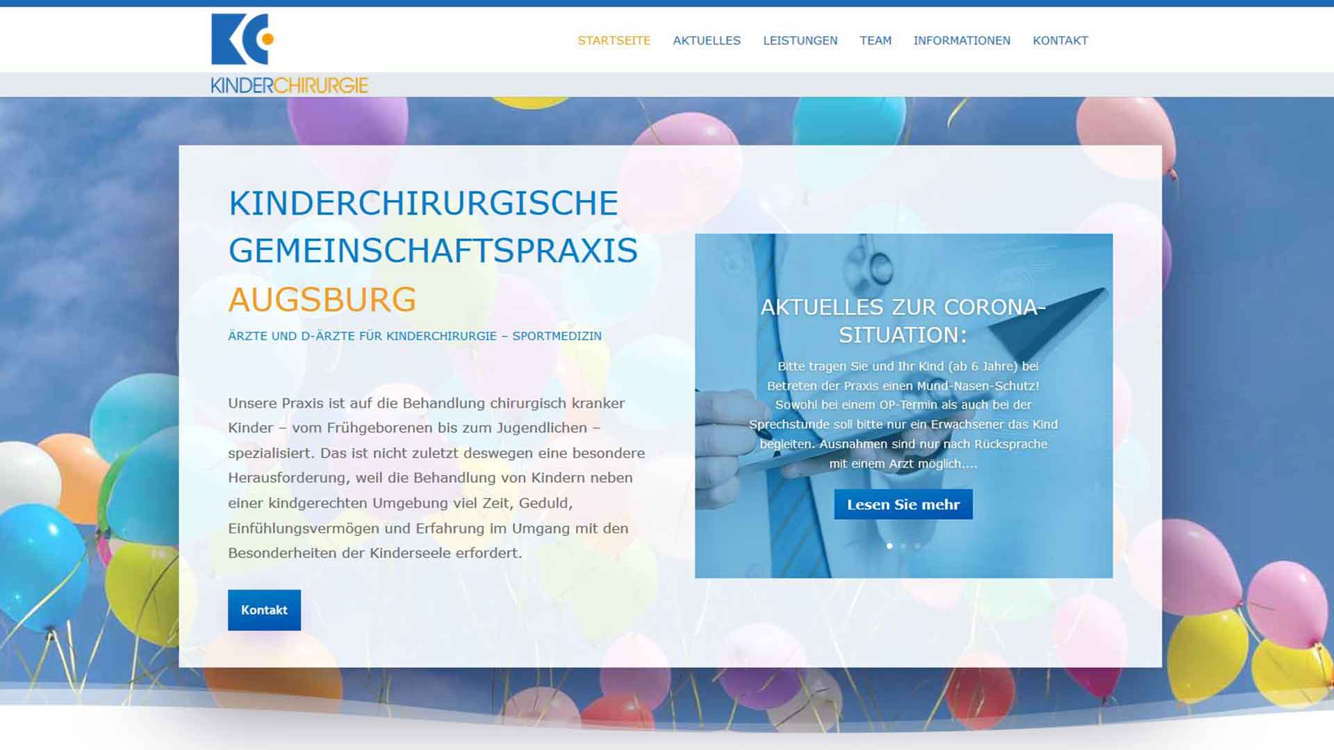Kinderchirurgie Augsburg – Referenz