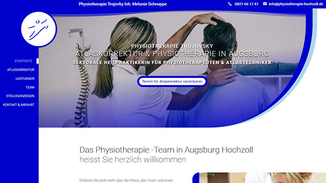 Physiotherapie Augsburg-Hochzoll – Referenz