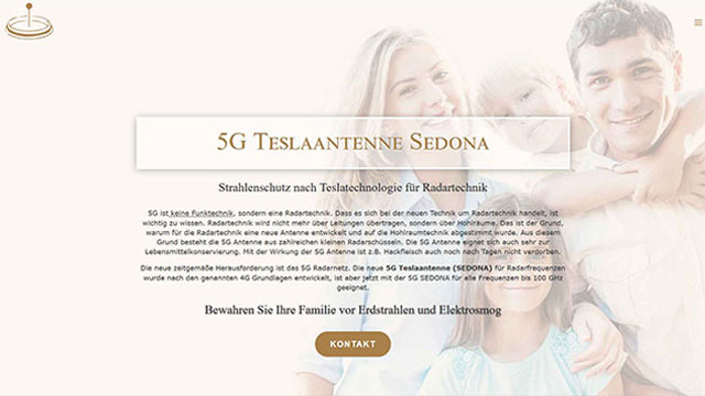 Sedona Teslaantenne – 5G-Umwelttechnik – Referenz