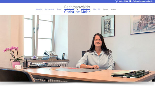 Rechtsanwältin Christine Mohr – Rechtsanwaltskanzlei in Neuburg an der Donau