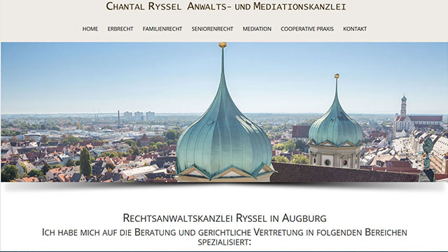 Rechtsanwaltskanzlei Frau Ryssel in Augsburg